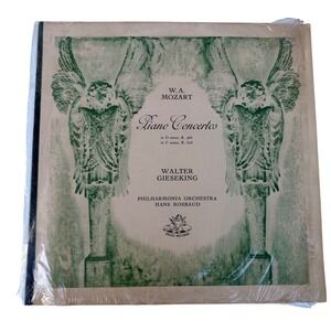 Mozart Piano Concertos 20 & 25 Walter Gieseking Angel Records 35215 Vinyl LP